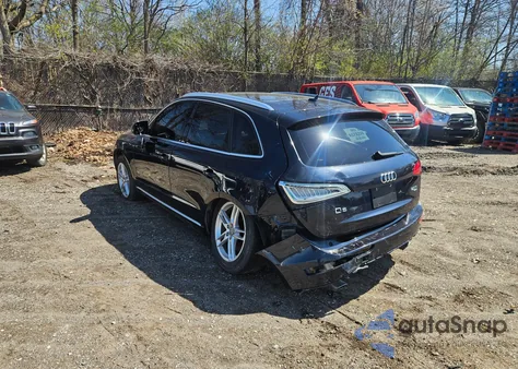 2013 Audi Q5 2.0T Premium from USA, damaged, VIN WA1LFAFP9DA008422